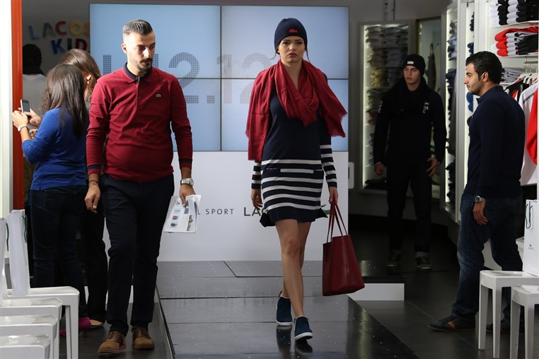Lacoste launching of Winter 2014 2015 Collection